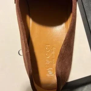 Gucci | Shoes | Mens Suede Sweetgranada Kid Ns Guc Lbrown  display picture 2